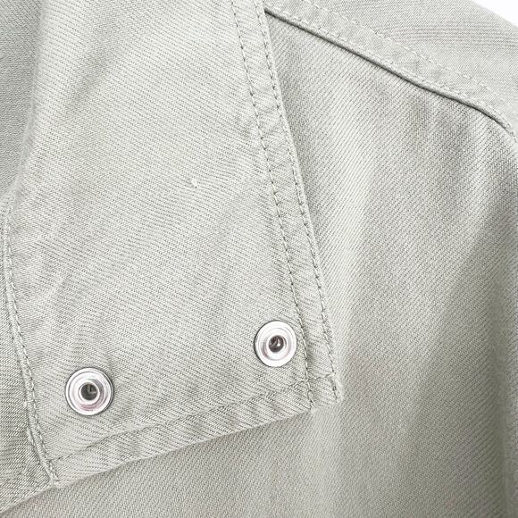 Madewell Southlake Military Jacket S Green - Picture 6 of 8